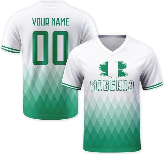 Fashion National Flag Soccer Jersey 2026 Custom Football Shirt for Men Women Youth Fans Gifts,Personalized Name & Numbers