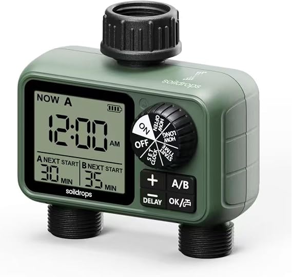 Garden Hose Sprinkler Timer 1 or 2 Outlet Programmable Controller