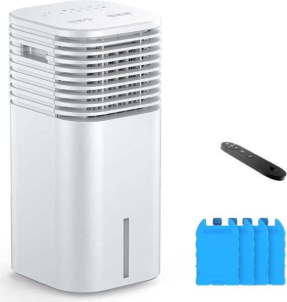 Portable Air Conditioner, 70oscillating, 3 Speeds & 3 Modes, 2 Gallon Water Tank & 4 Ice Boxes, 15H Timer 36