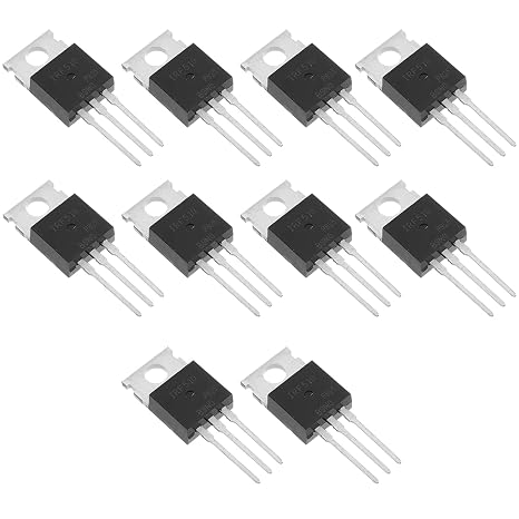 10pcs IRF510PBF IRF N Channel MOSFET Transistor 5.6A 100V,TO-220.