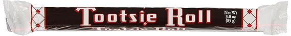 Tootsie Roll Giant Classic Nostalgic 3oz Roll, (Pack of 24)