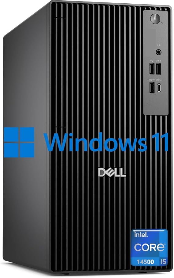 Dell Pro Business Desktop Computer, New OptiPlex Version - Intel 14th Gen i5-14500(Beats i7-13700, 14Core,20 Threads), 16GB DDR5 RAM, 512GB PCIe SSD, Ultra-Quiet Design, KB & Mouse, Windows11 Pro