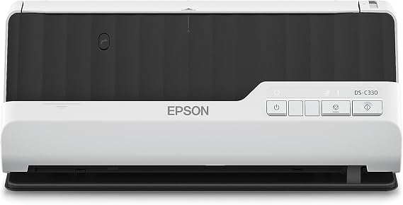 Epson DS-C330 Compact Desktop Document Scanner 20-Page Auto Feeder