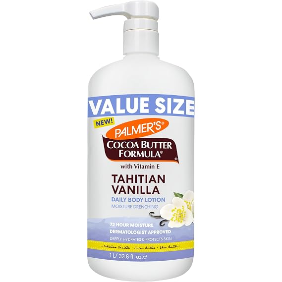 Palmer's Tahitian Vanilla Body Lotion with Cocoa Butter (33.8 Fl Oz)