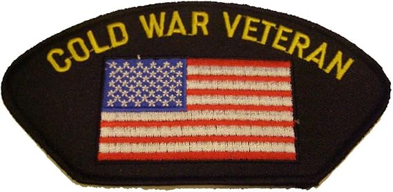 COLD WAR VETERAN with UNITED STATES FLAG PATCH - Color - Veteran Owned Business