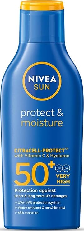 Nivea Moisturizing Sun Lotion SPF 50 |4.2 fl oz