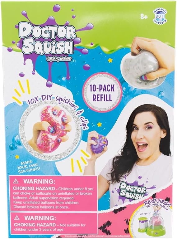 Doctor Squish - Squishy Pack - 10 Pack Balloon Refill