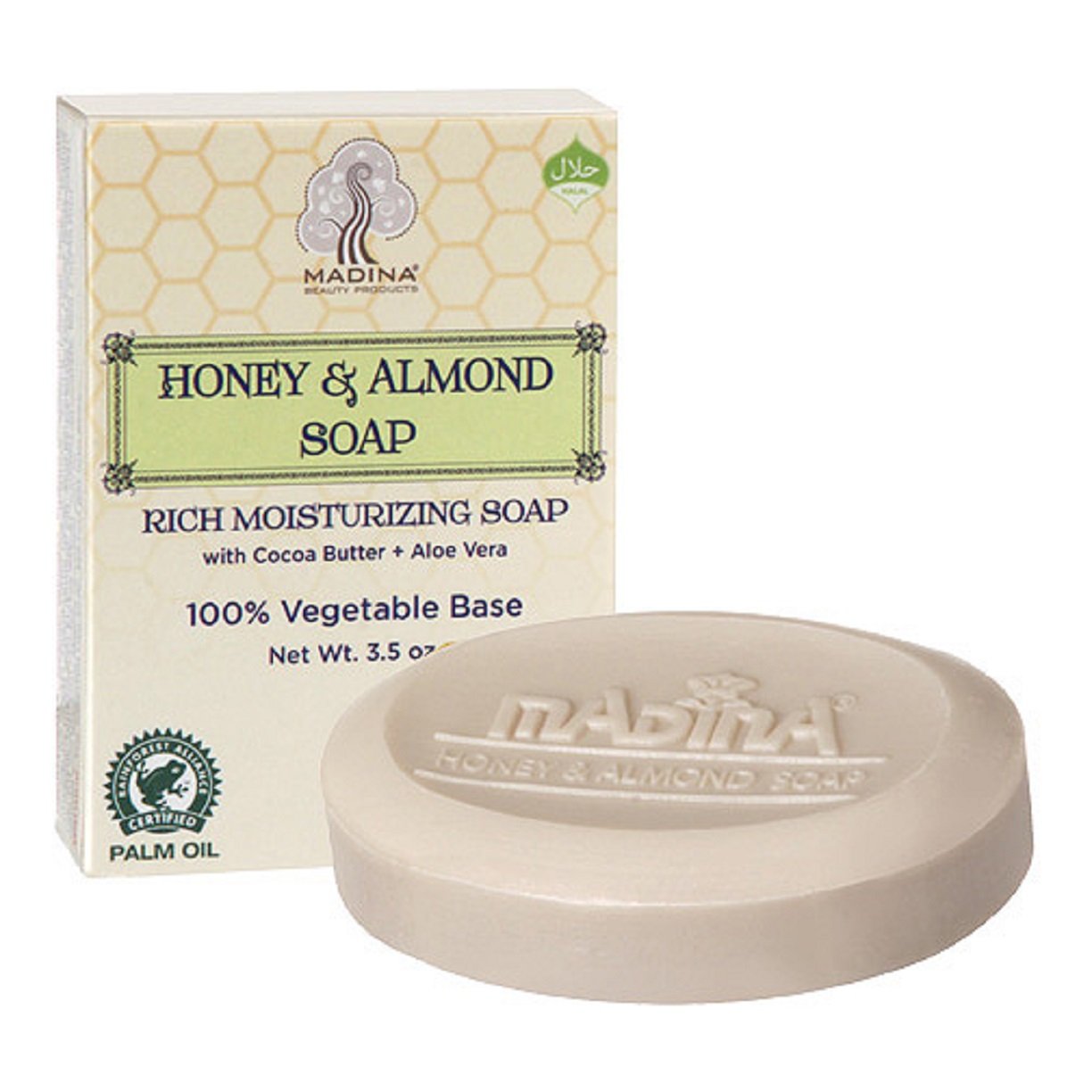 Madina Bar Soaps Honey & Almond