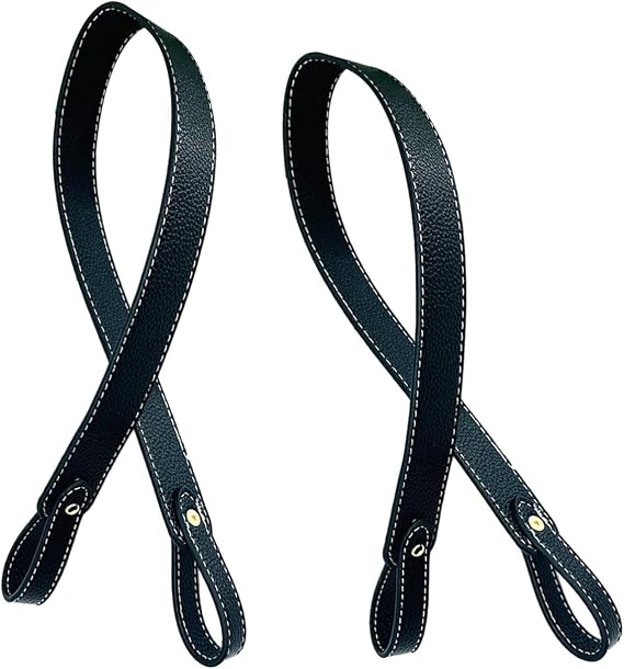 2 Pieces/Set Leather Bag Strap Wide Shoulder Crossbody Strap All-Matching Replacement Bag Strap Bag Accessories for Bags