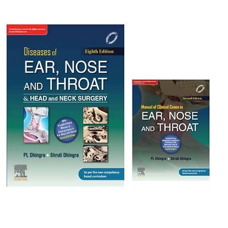 Elsevier Diseases Of The Ear Nose And Throat And Head And Neck Surgery 8Ed With Manual Of Clinical Cases In Ear Nose And Throat 2Ed (Pb 2022)