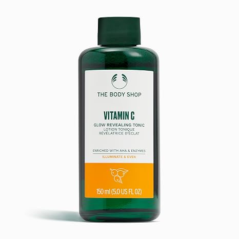 The Body Shop Vitamin C Glow Revealing Tonic - Illuminating & Even for All Skin Type - 5 Fl Oz