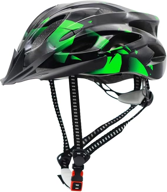 Adult Cycling Bike Helmet, Lightweight and Adjustable with Pads&Visor for Men and Women,Premium Quality Airflow Unisex Bike Helmet,Suggested Fit 58-61 cm