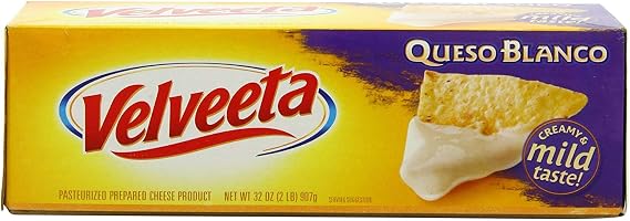 Velveeta Queso Blanco Loaf, 32-Ounce/907 g, Pack of 1