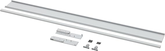 GTV - Set for MBPRO Inner Drawer I Fully Compatible with Modern Box Pro Drawer System I The Set Includes Panel, Connectors and Railings I for High Inner Drawer H = 167 mm I Anthracite
