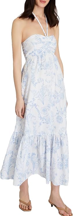 Club Monaco Women's Women's Toile Halter Maxi Dress