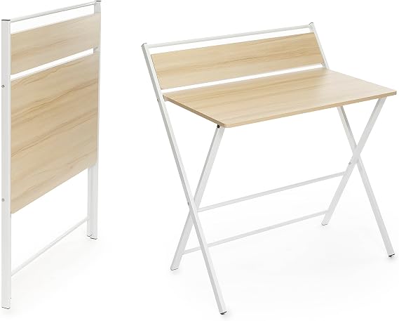 InnovaGoods Folding Desk with Shelf Tablezy