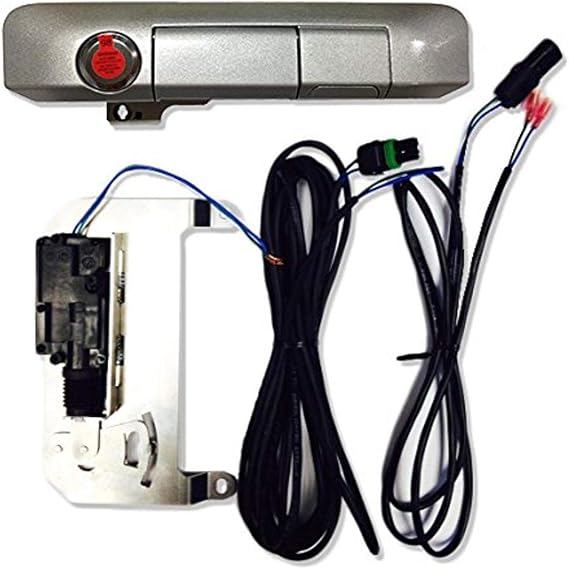 Pop & Lock PL85405 Silverstreak Mica Power Tailgate Lock with Bolt Codeable Technology for Toyota Tacoma (Smart Lock Combo)
