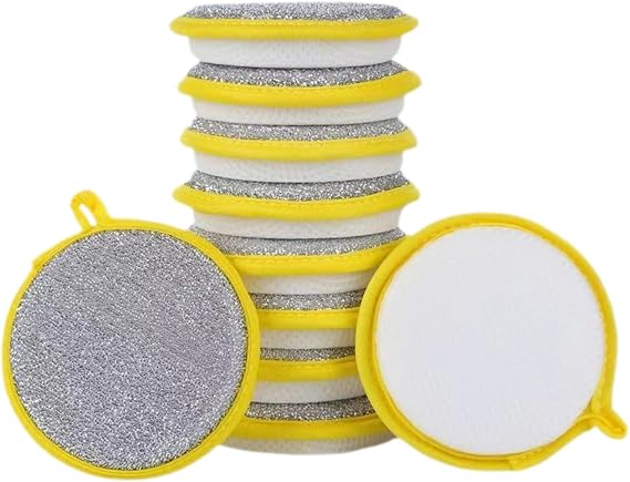 Double Sided Dish Sponges, Extra Thick 2.5cm, 10 Pack