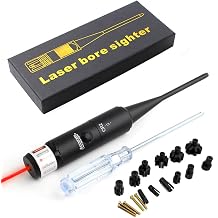 Weytoll Laser Calibrator Aluminum Alloy Calibrator Turn-Free Laser Calibrator 8-Hole Adjustable Adapter for 0.177 to 0.50 Caliber