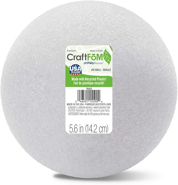 FloraCraft CraftFoM Ball White