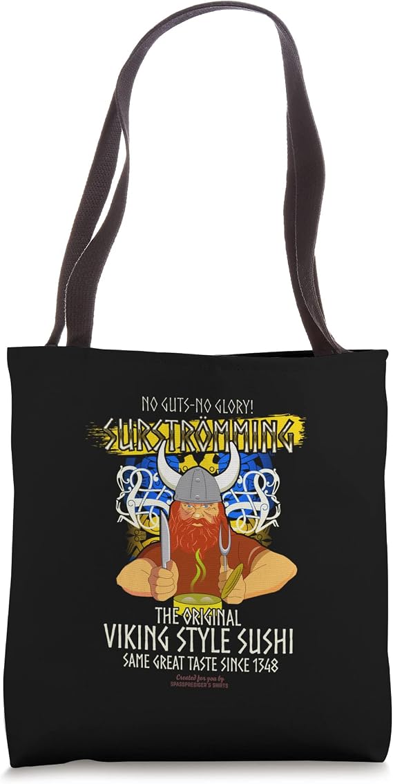 Surstromming Sweden Viking Sushi Surstromming Tote Bag