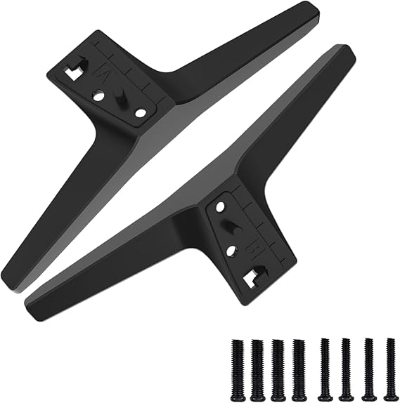 Stand for LG TV Legs Replacement, TV Stand Legs for 49 50 55 Inch LG TV Stand - 49UJ6350 49UK6200 50UK6090 50UK6500 55UK6300 55UK6200 55UK6500 55UK6090 55UJ6300 MAM643660 MEZ64114730 with Screws
