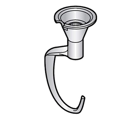 ALFA 40DA 40-Quart Adaptable Dough Hook for Commercial Mixers