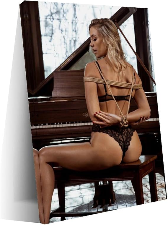Addie Andrews Sexy Model Art Poster 3 Canvas Print Wall Art Decoration Poster Living Room Office Bedroom Aesthetic Poster 20x30inch(50x75cm) Frame-style