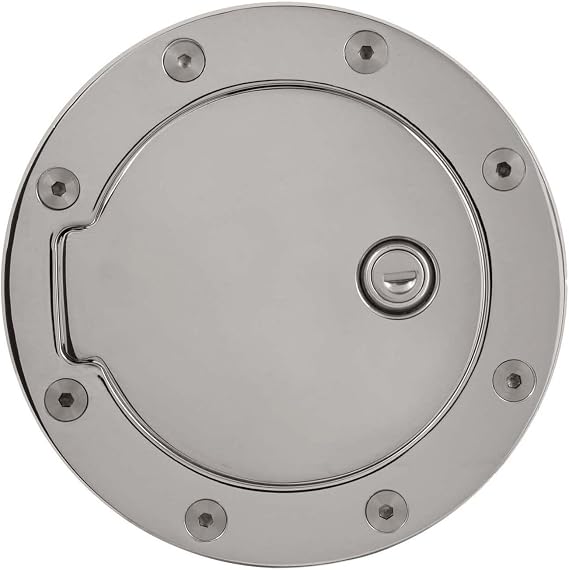 Bully GD-103CK Chrome Fuel Door with Lock
