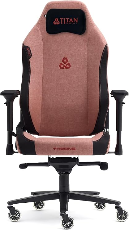 Titanseat Throne Roseum Fabric Gaming Chair