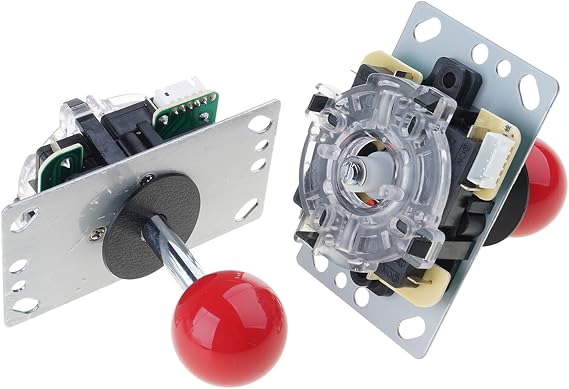 2PCS USB Encoder Joystick Set 0 Delay Easy Setup Joystick & USB Encoder PC Game Project Upgrade Set