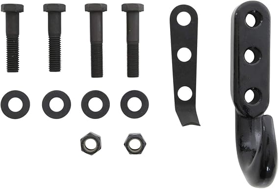 Smittybilt Tow Hook Kit Black (76-06 CJ/Wrangler) - SB7605