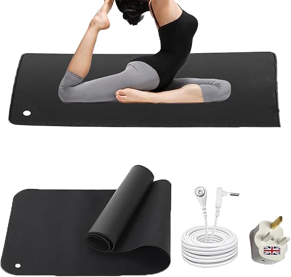 Grounding Mat Earthing Uk, 30x100cm Grounding Well Mat for Improved Sleep