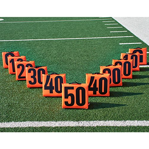 Pro Down Solid Sideline Markers 11pc Set SET