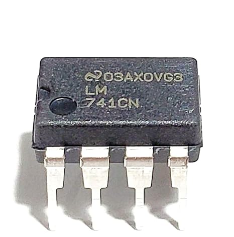 LM741CN/NOPB LM741CN LM741 Single 44V 1 MHz Operational Amplifier Op Amp Breadboard-Friendly IC DIP-8 (1 Piece)