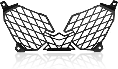 Headlight Grille Compatible With Super For Tenere For XT1200Z For XTZ1200 2010 2011 2012 2013 2014 2015 2016 2017 2018 2019-2024 Headlight Grill Guard Cover Protector