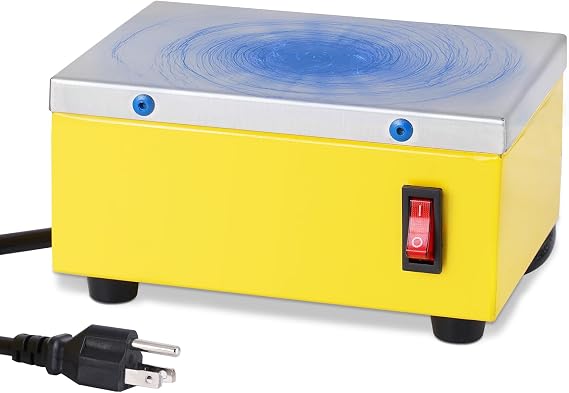 Plate Demagnetizer Tool Metal Demagnetizer 6.2 x 4.7 Degaussing Machine for Metal Tool Dies Cutters (100, Watts)