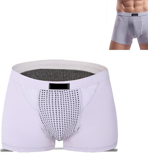Prostate Magnetic Therapy Boxer Briefs, Tourmaline Prostate Therapy Magnetic Boxer Briefs for Men
