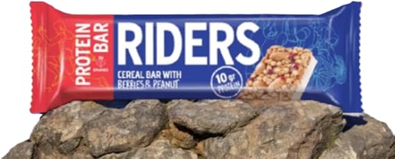 Jujube Riders 50 g Protein Bar with Peanuts