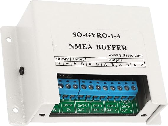 Innovative Marine Serials Line Splitter Isolating Buffer Converter ABS For Enhanced NMEA Signals Management & Stability Circuit Systems