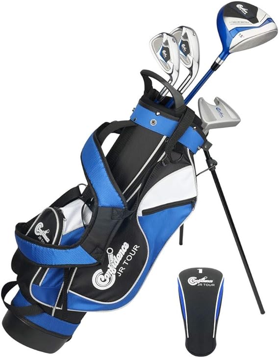 Confidence Golf Junior Golf Clubs Set for Kids Age 8-12 (4' 6" to 5' 1" Tall)
