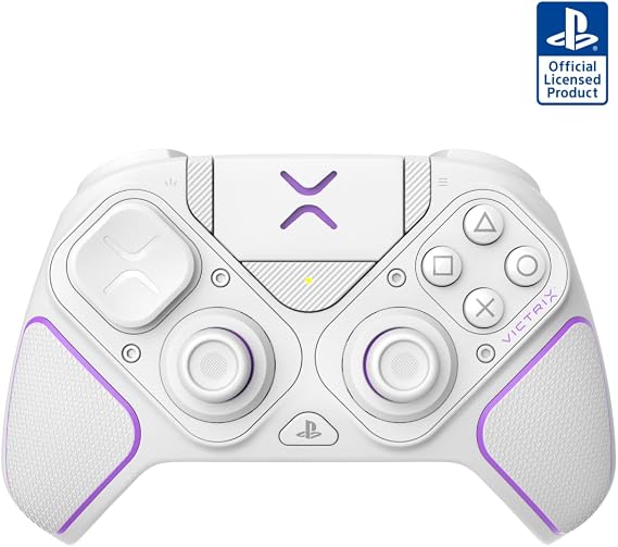 Turtle Beach PDP PDP Victrix Pro BFG White Wireless Gaming Controller for Playstation 5 / PS5, PS4, PC, Modular Gamepad, Remappable Buttons, Customizable Triggers/Paddles/D-Pad, PC App