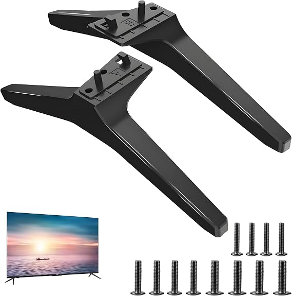 TV Stand for LG TV Replacement Stand Legs, Television Stand for LG TV Legs 49 50 55 Inch 55UK6500 55UJ6540 55UM7300 55UN6900 55LJ5500UA 49UJ6300 49UK6300 49UM7300 49UN6900 50UK6300 50UK6500 50UM7300