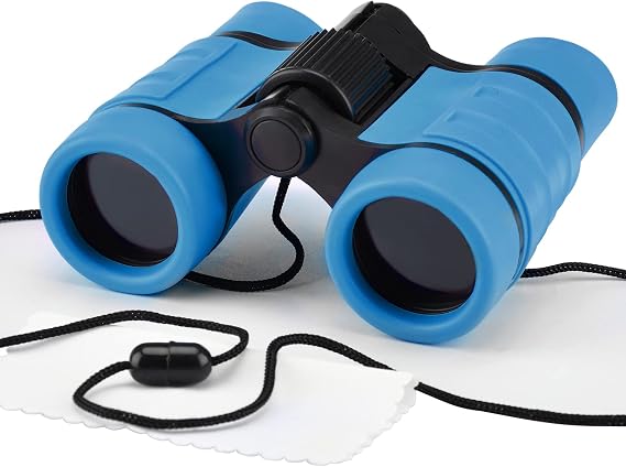 Binoculars for Kids,Toy for 3-12 Years Boys and Girls Valentines Day Gifts Easter Birthday Gifts Outdoor Learning Toy for Kid Ages 4-6 Toddler Gift Stuffers | 5x Magnification with a 30mm Objective Lens, Outdoor Toys for Sports and Outside Play, Bird Watching, Birthday Presents