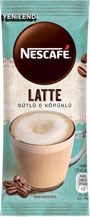 Nescafe Latte 9'lu Çoklu Paket (9x14.5 G)
