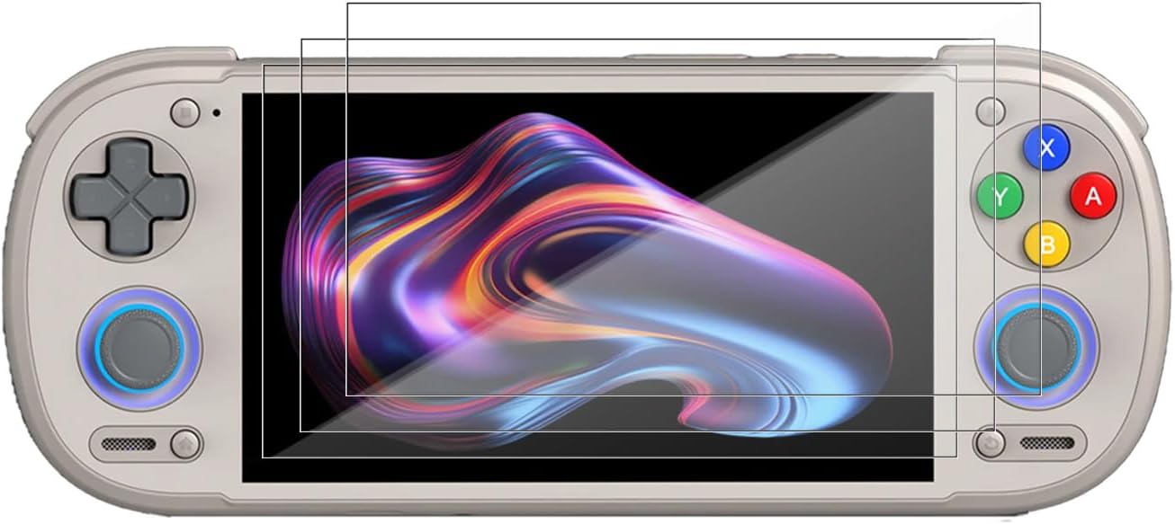 2-Pack Tempered Glass Screen Protector for Retroid Pocket 6-9H Hardness, HD Clear, Anti-Scratch, Anti-Fingerprint