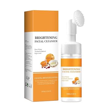Turmeric Facial Wash, Turmeri Foaming Cleanser,Turmericr Facial Cleanser forfor Face & Body, Deep Cleansing