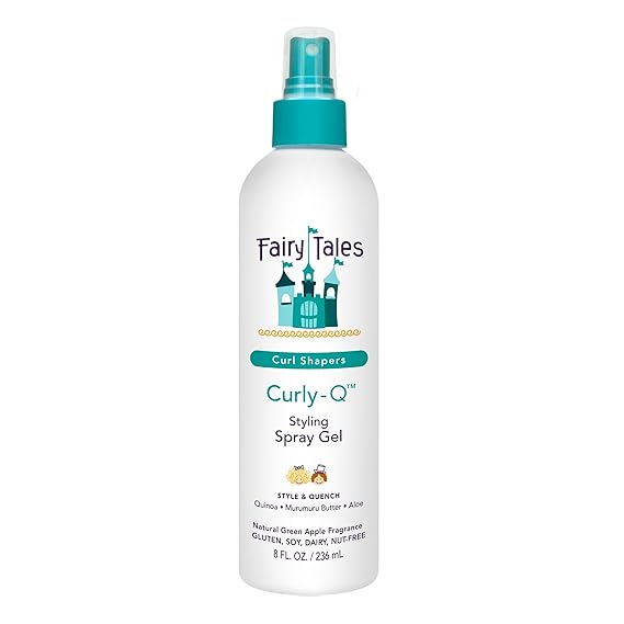 Fairy Tales Curly Q Kids Styling Spray Gel, 8oz