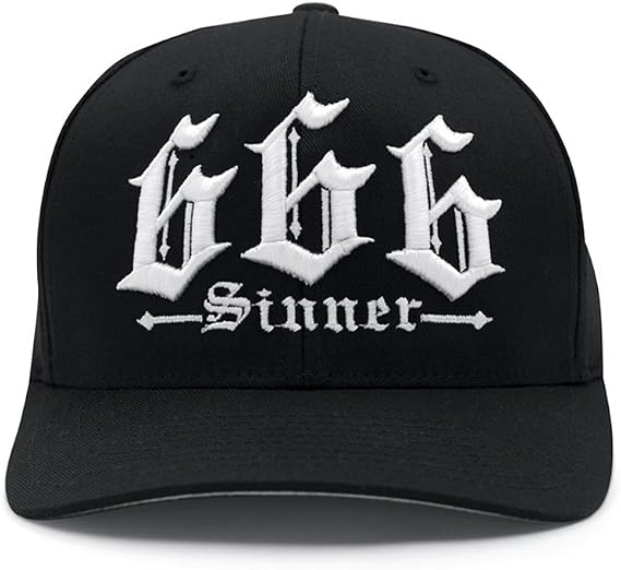 RED DEVIL CLOTHING 666 Sinner Cap Black