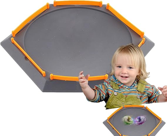 Burst Beystadium Battle Game Stadium Portable Removable Multifunctional Metal Fusion Fighting Top Stadium Flexible Bey Stadium Top Burst for Gyro Fights